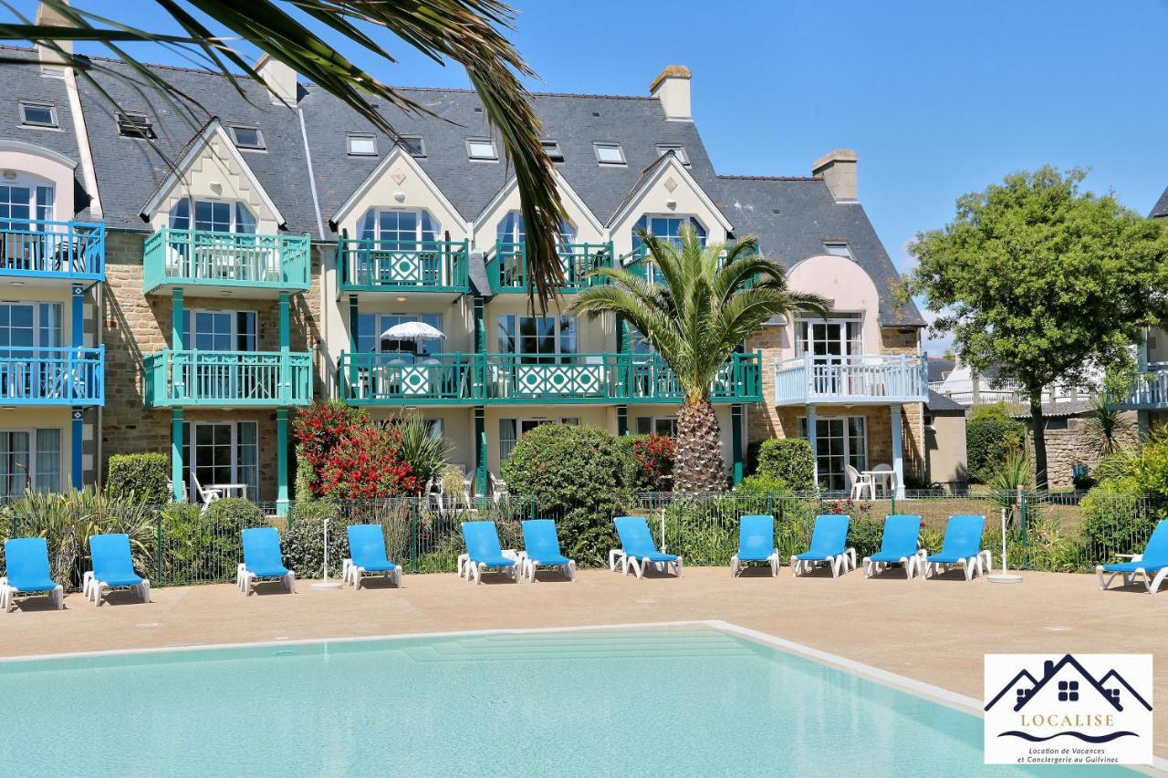 Localise Au Guilvinec - A15 - Vue Sur La Mer La Piscine Et Le Jardin - Tout A Pied, Plages, Port, Centre, Commerces, Marche - Wifi Inclus - Animaux Bienvenus - Linge De Lit Inclus Kültér fotó
