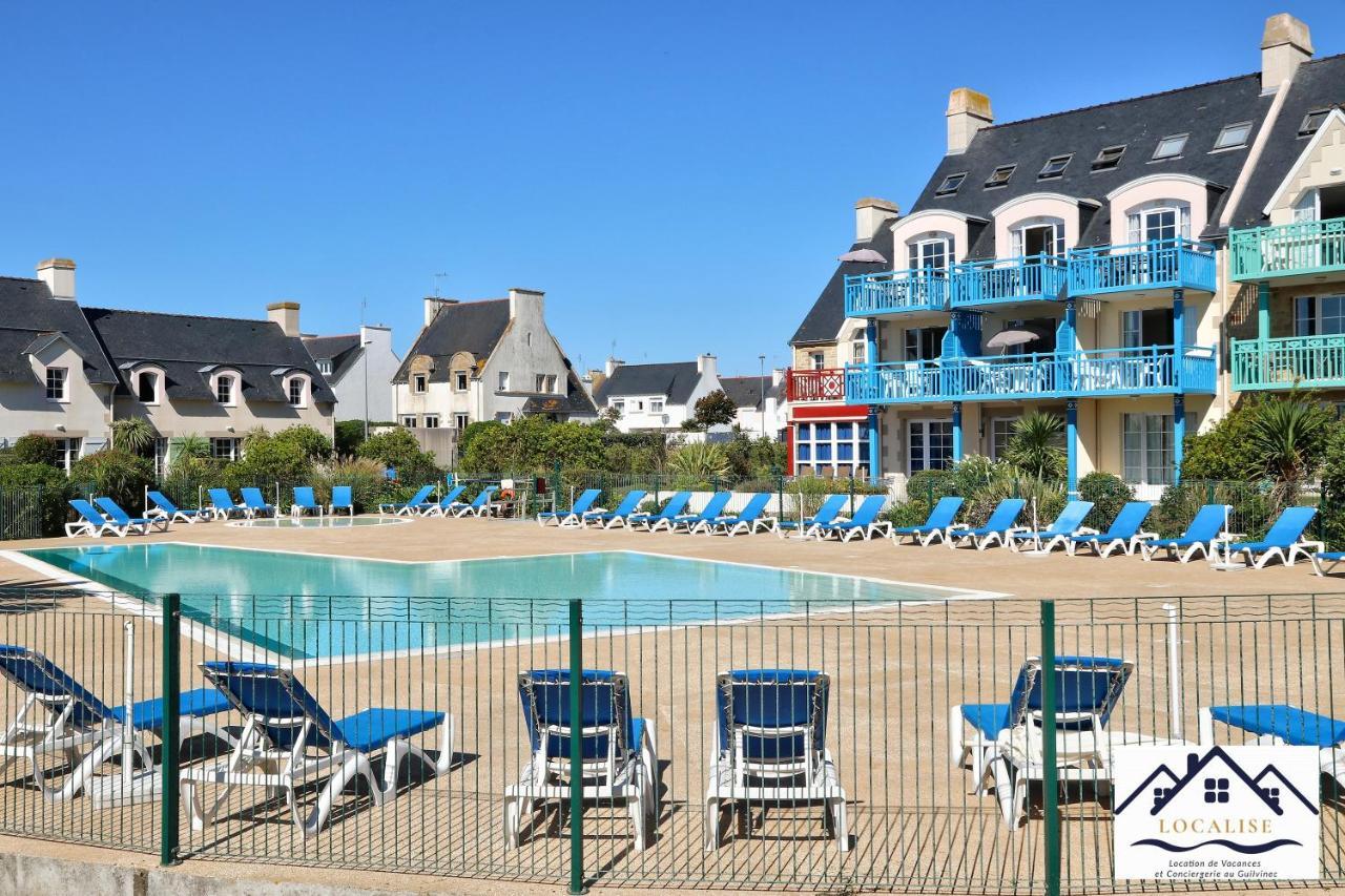 Localise Au Guilvinec - A15 - Vue Sur La Mer La Piscine Et Le Jardin - Tout A Pied, Plages, Port, Centre, Commerces, Marche - Wifi Inclus - Animaux Bienvenus - Linge De Lit Inclus Kültér fotó