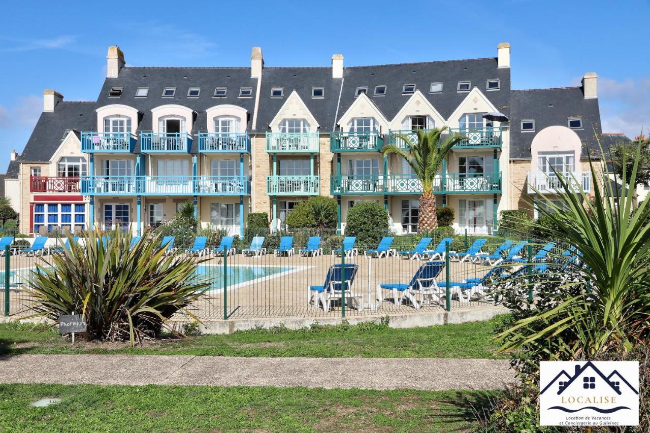 Localise Au Guilvinec - A15 - Vue Sur La Mer La Piscine Et Le Jardin - Tout A Pied, Plages, Port, Centre, Commerces, Marche - Wifi Inclus - Animaux Bienvenus - Linge De Lit Inclus Kültér fotó
